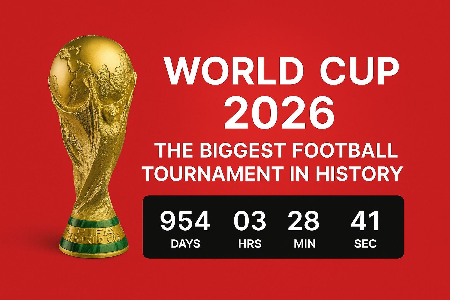 World Cup 2026 | The Biggest Football Tournament in History