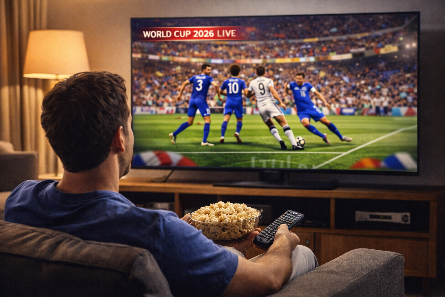 Streaming World Cup matches official logo